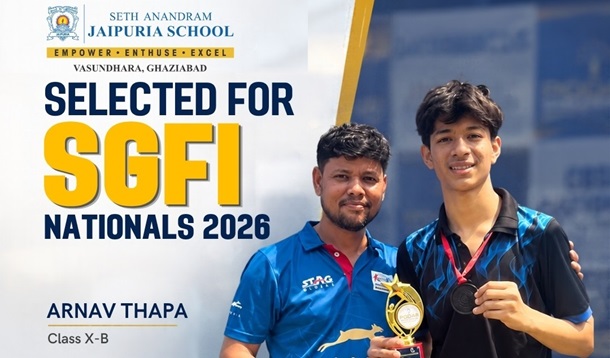 From National Bronze to the Next Challenge Arnav Thapa Selected for SGFI Nationals